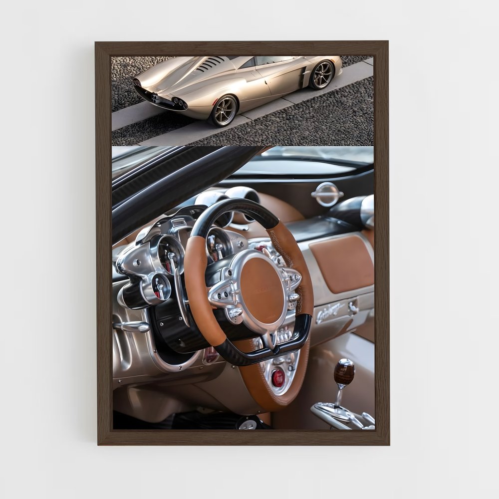 Poster Huayra Luxe – affiche Pagani (vue 5)